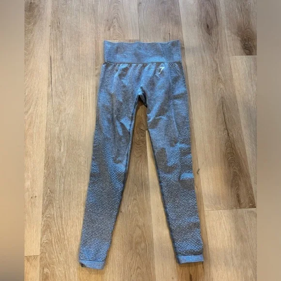 Gymshark Women’s Vital blue gray Leggings size XS - Picture 1 of 7